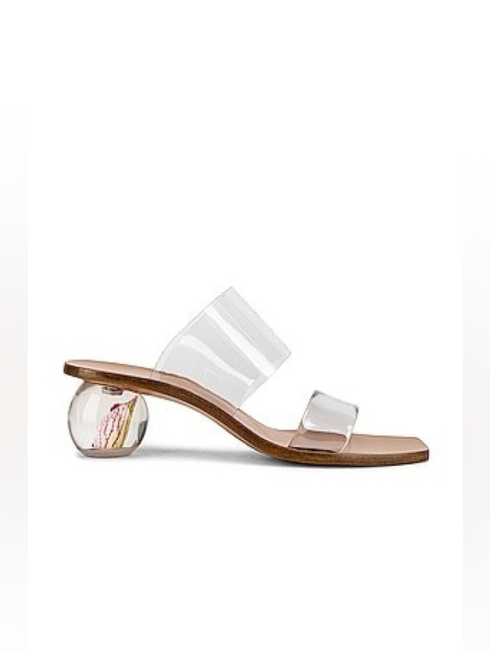 Clear Cult Gaia Jila Flower Heel Sandal